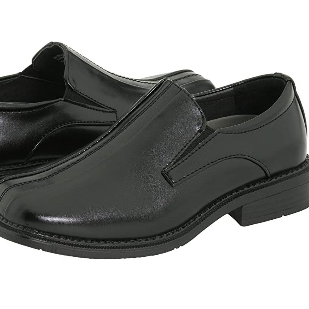 Deer Stags Boys Wings Slip-on Loafer Black, 7 M